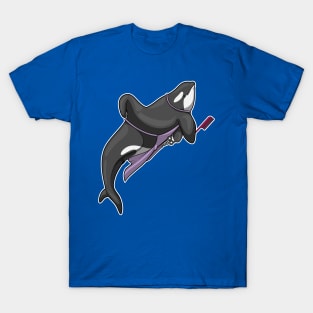 Orca Hairdresser Scissors Comb T-Shirt